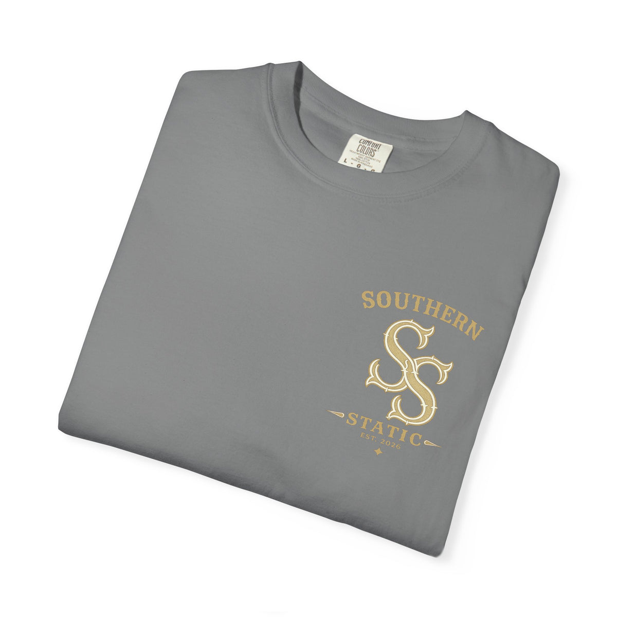 Huntsville Alabama Southern Static T-Shirt — Vintage City Skyline Tee