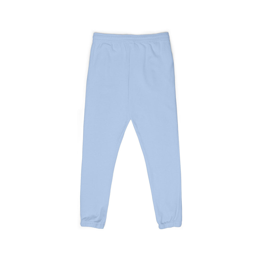 Embroidered Floral Snake Sweatpants — Garment-Dyed Fleece Joggers