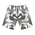 Camouflage Wetland Athletic Shorts — Duck & Reeds Camo Print