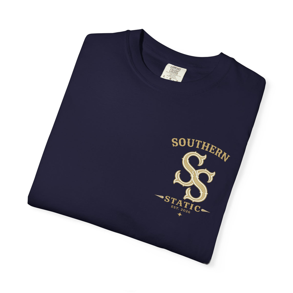 Huntsville Alabama Southern Static T-Shirt — Vintage City Skyline Tee