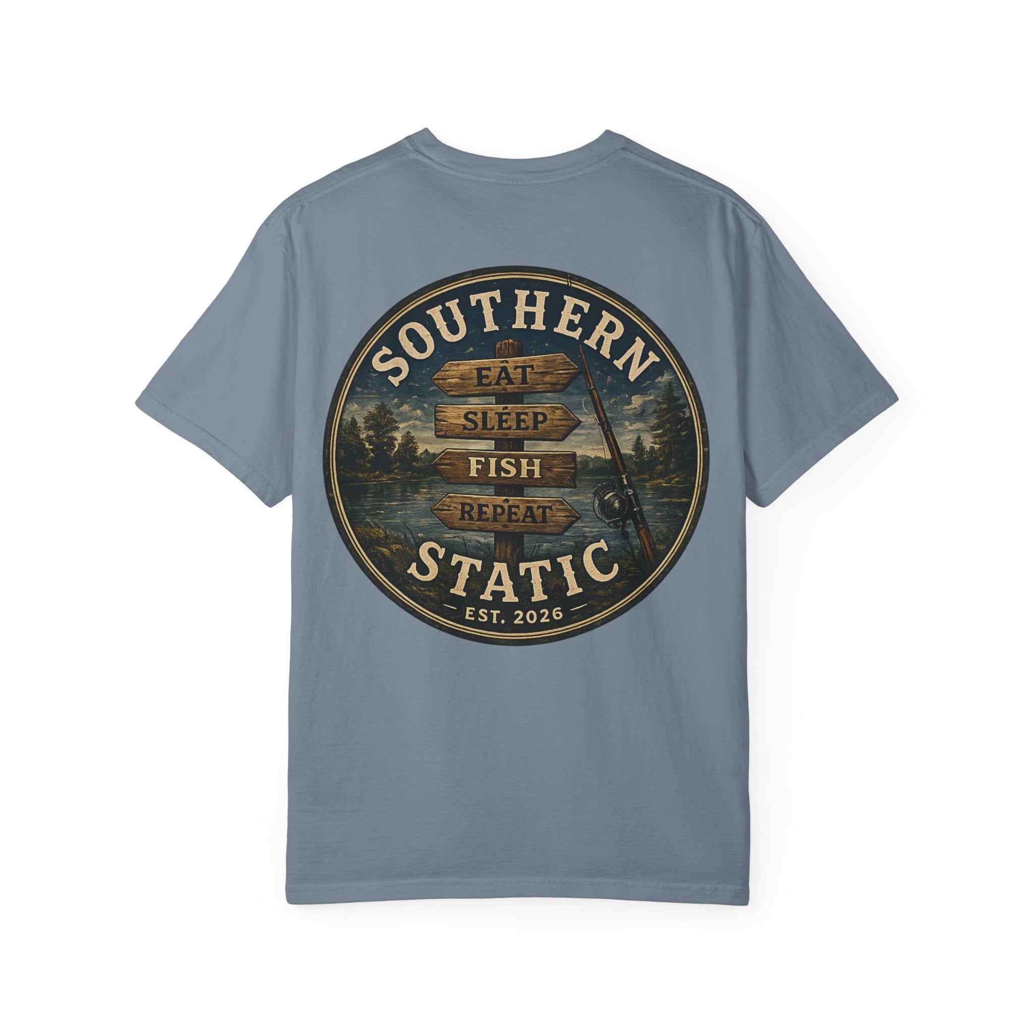 Southern Static "Eat Sleep Fish Repeat" T-Shirt