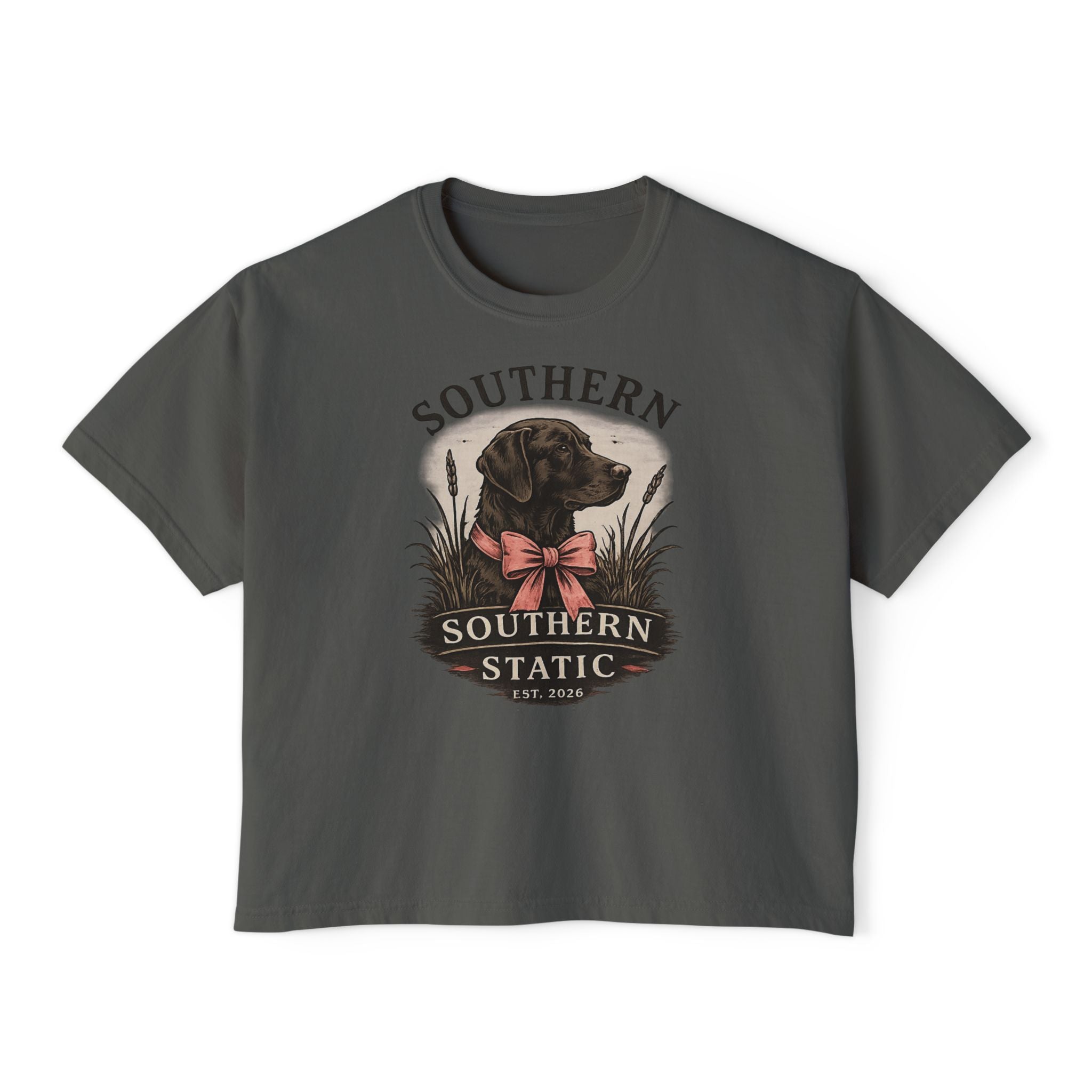 Southern Station Labrador Graphic Tee — Women's Boxy T-Shirt
