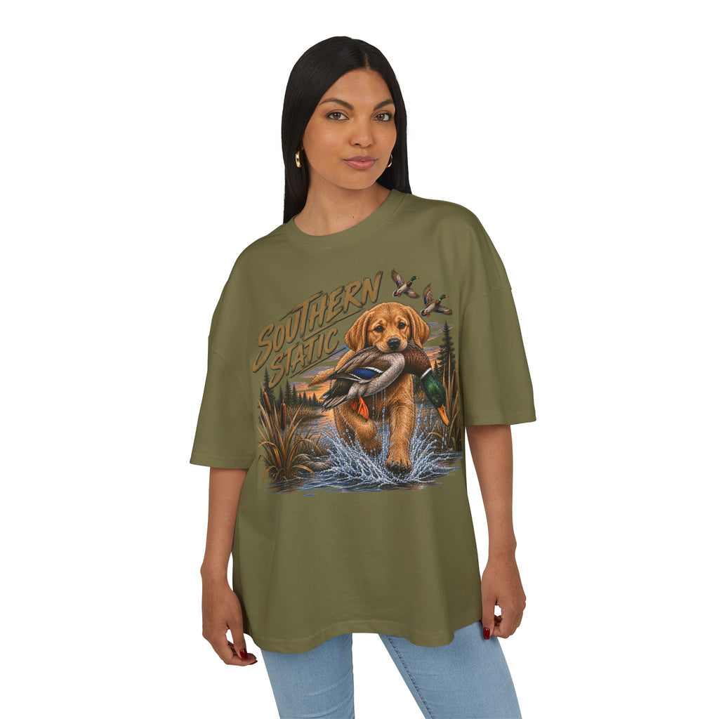 Southern Static Tee — Retriever Hunting Graphic T-Shirt