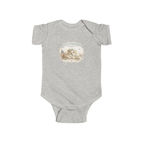 Cute Puppy 'Southern' Infant Bodysuit — Baby Onesie