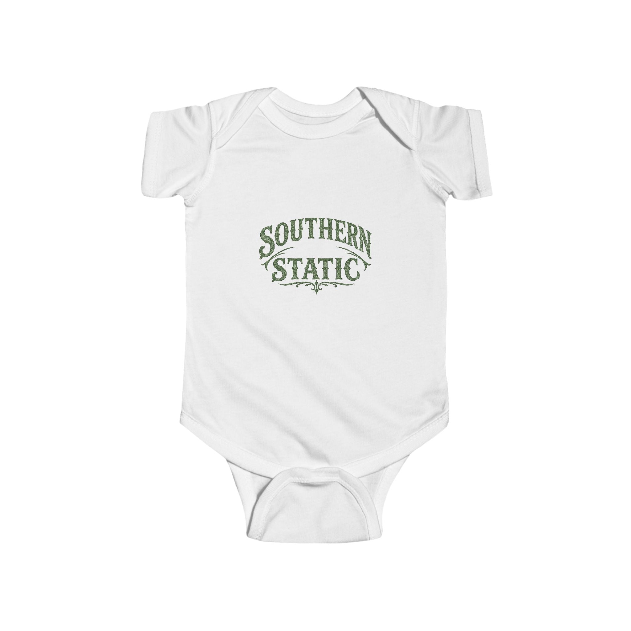 Southern Static logo Infant Bodysuit | Baby Onesie, Country Logo