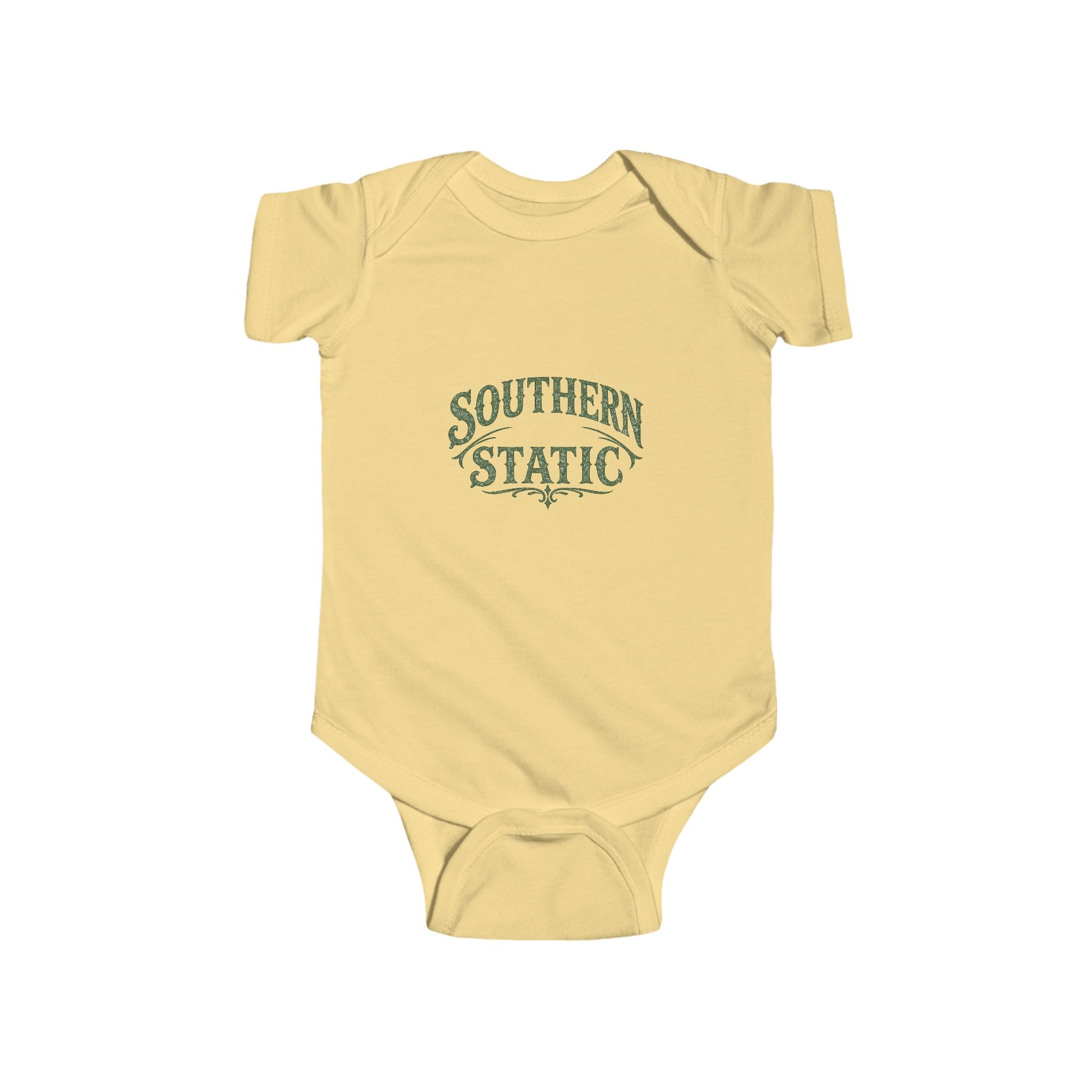 Southern Static logo Infant Bodysuit | Baby Onesie, Country Logo