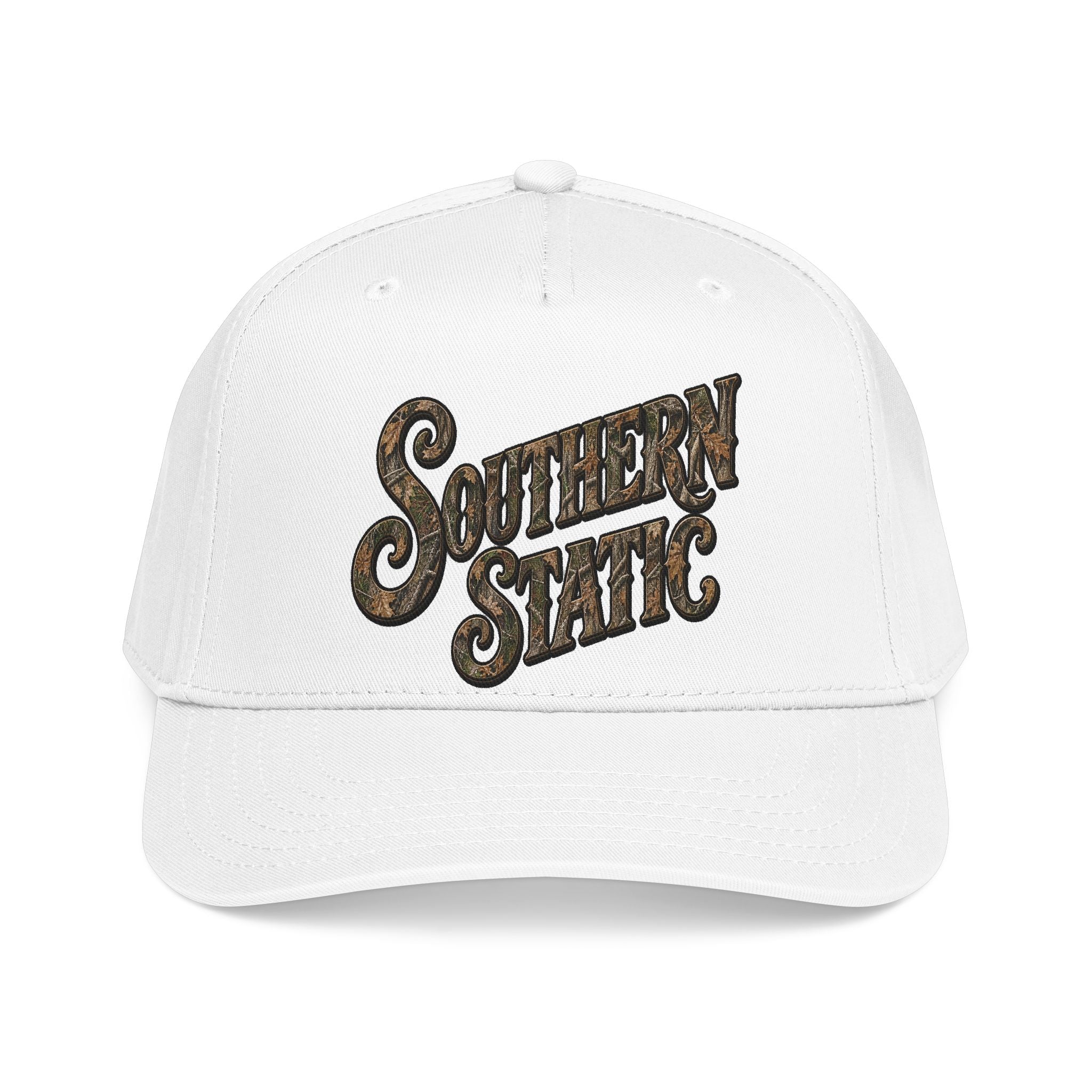 Southern Static Camo lettering Baseball Cap