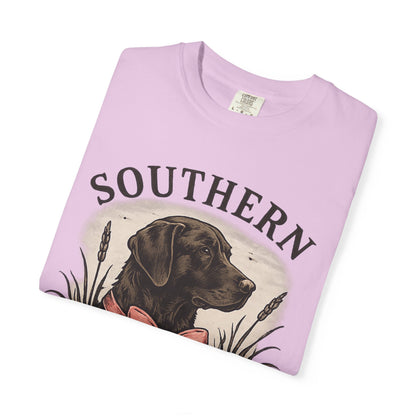 Southern Static Labrador Graphic T-Shirt — Vintage Dog Tee