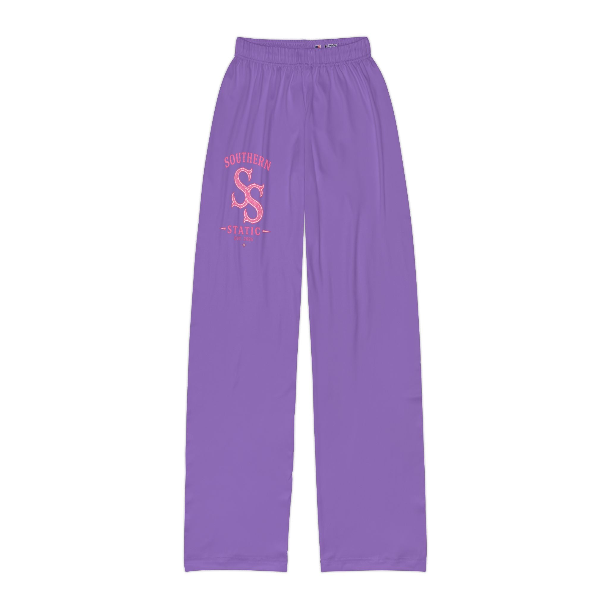 Kids Lounge Pants — Southern State Pink Logo Cozy Joggers