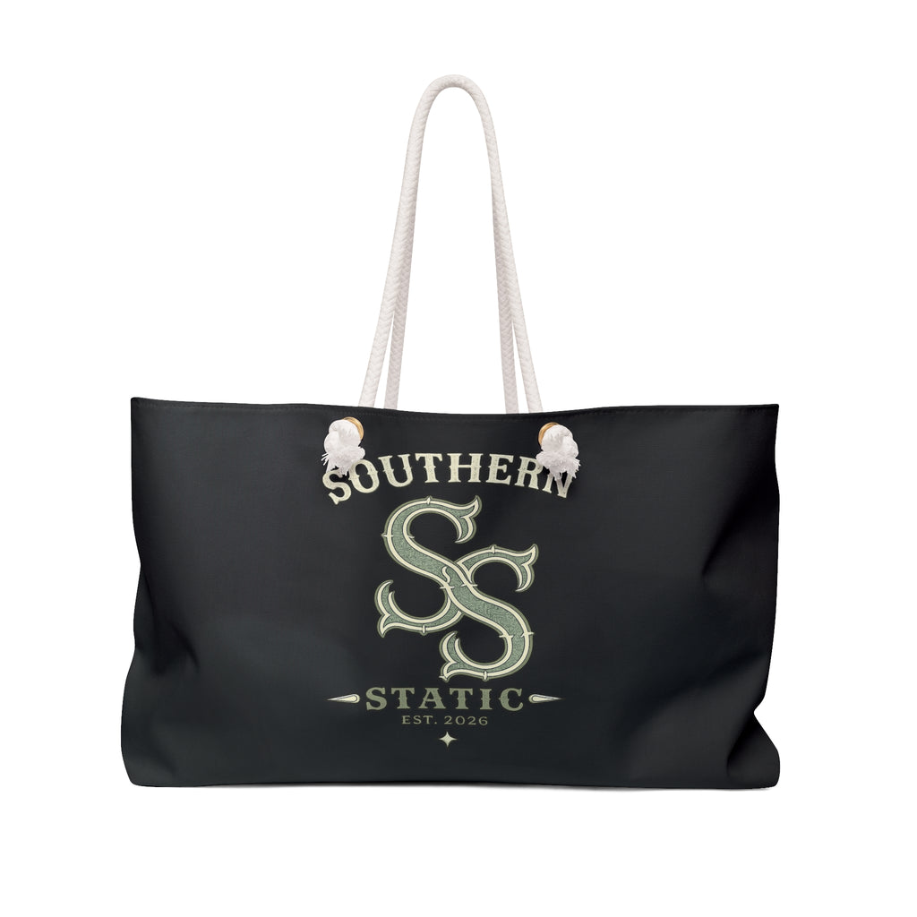 Southern Static Weekender Bag – Vintage SS Logo Travel Tote