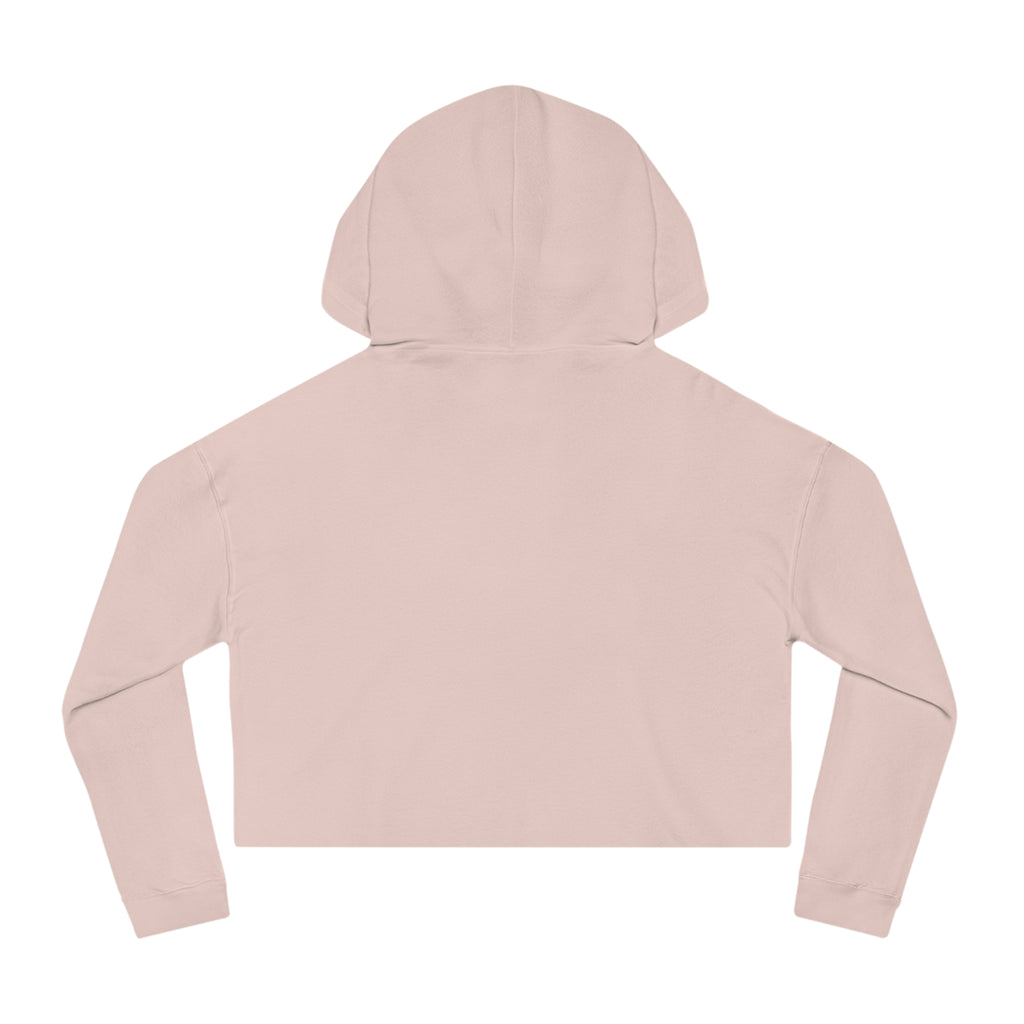 Cropped Hoodie — 'Southern Static' Vintage Bass Fishing Graphic