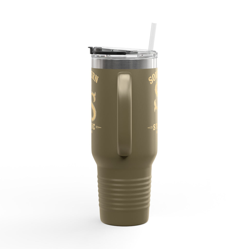 40oz Insulated Travel Mug — Southern Static Logo Stainless Tumbler