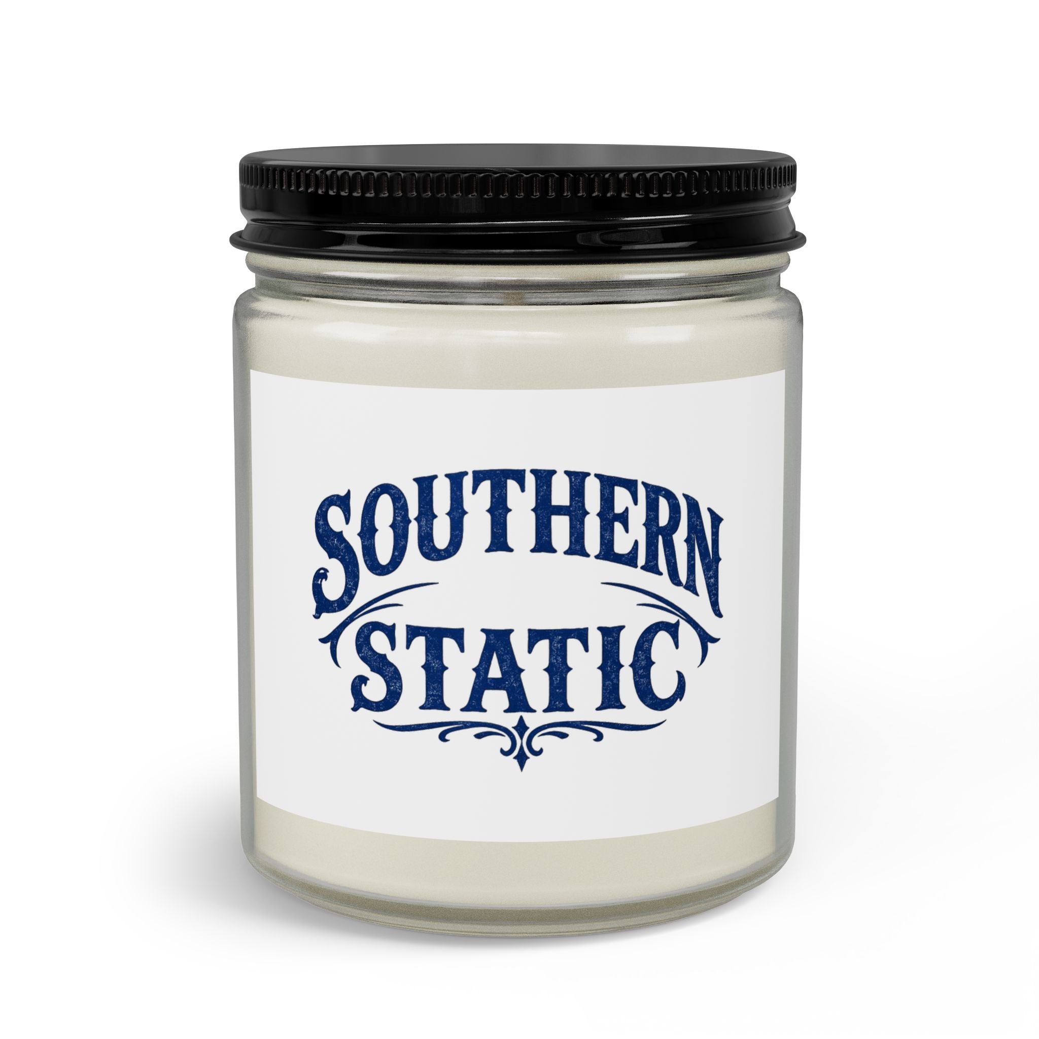 Southern Static Candle Set | Jar Candle with Matches and Wick Trimmer