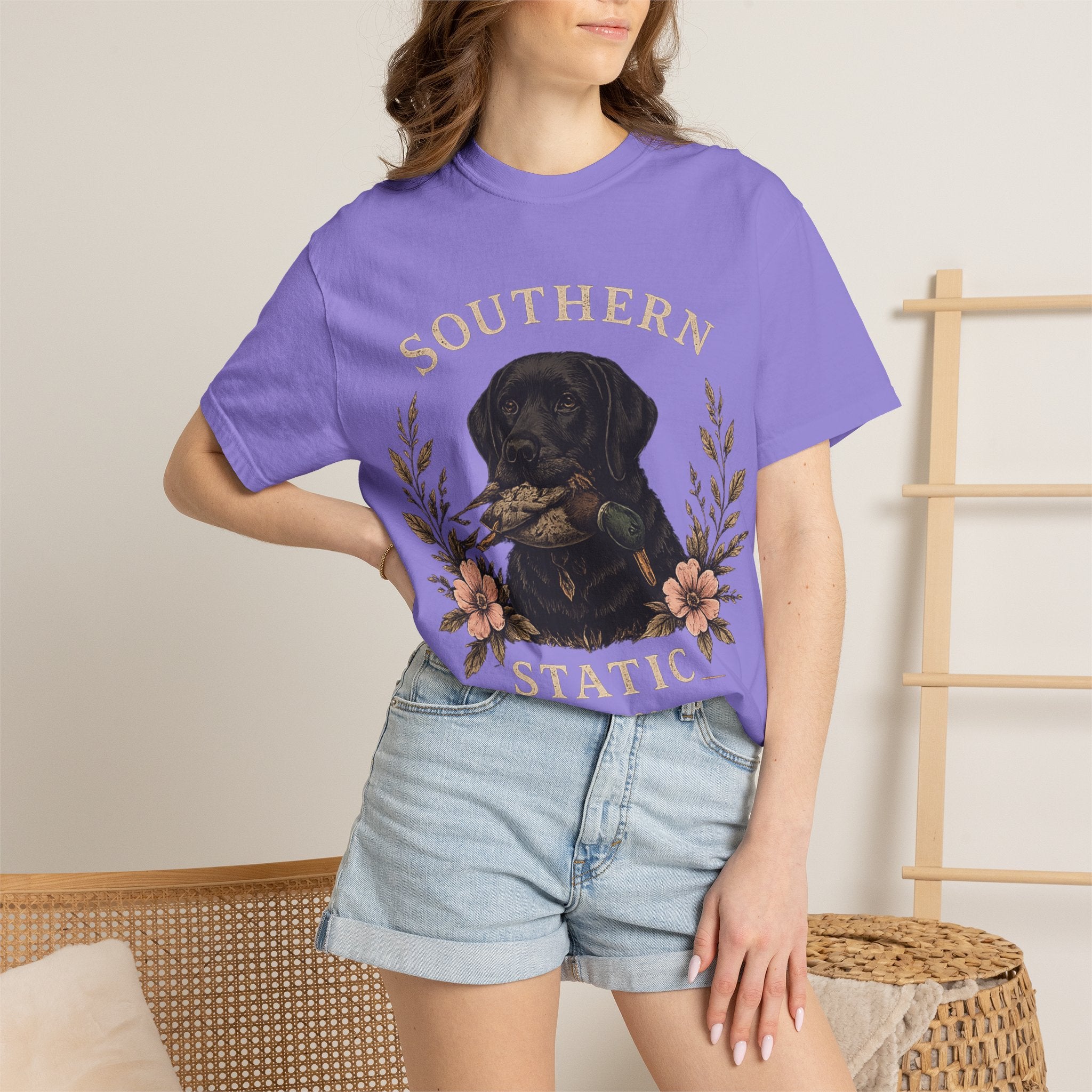 Southern Static Hunting Dog T-Shirt