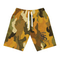 Camo Athletic Long Shorts — Southern Static Logo Performance Swim/Workout Shorts