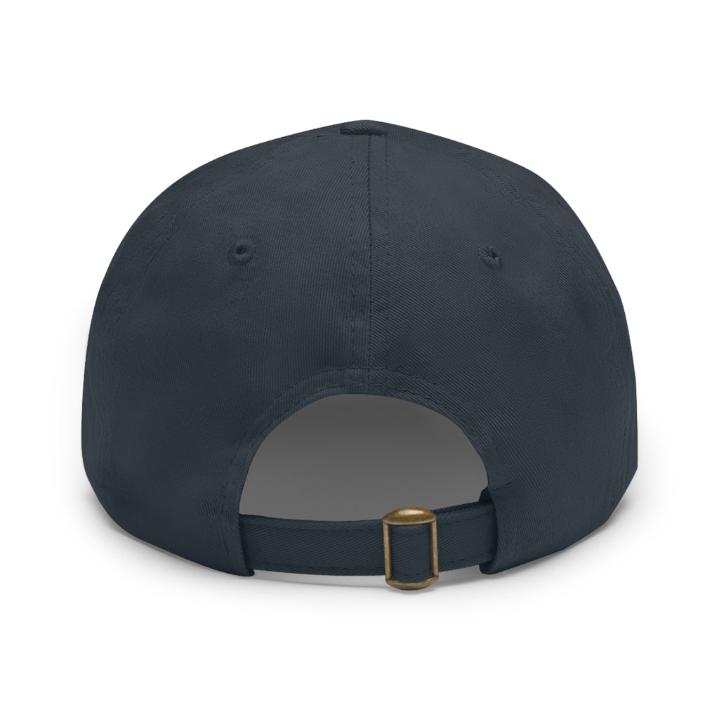 Southern Static Blue Camo Leather Patch Dad Hat