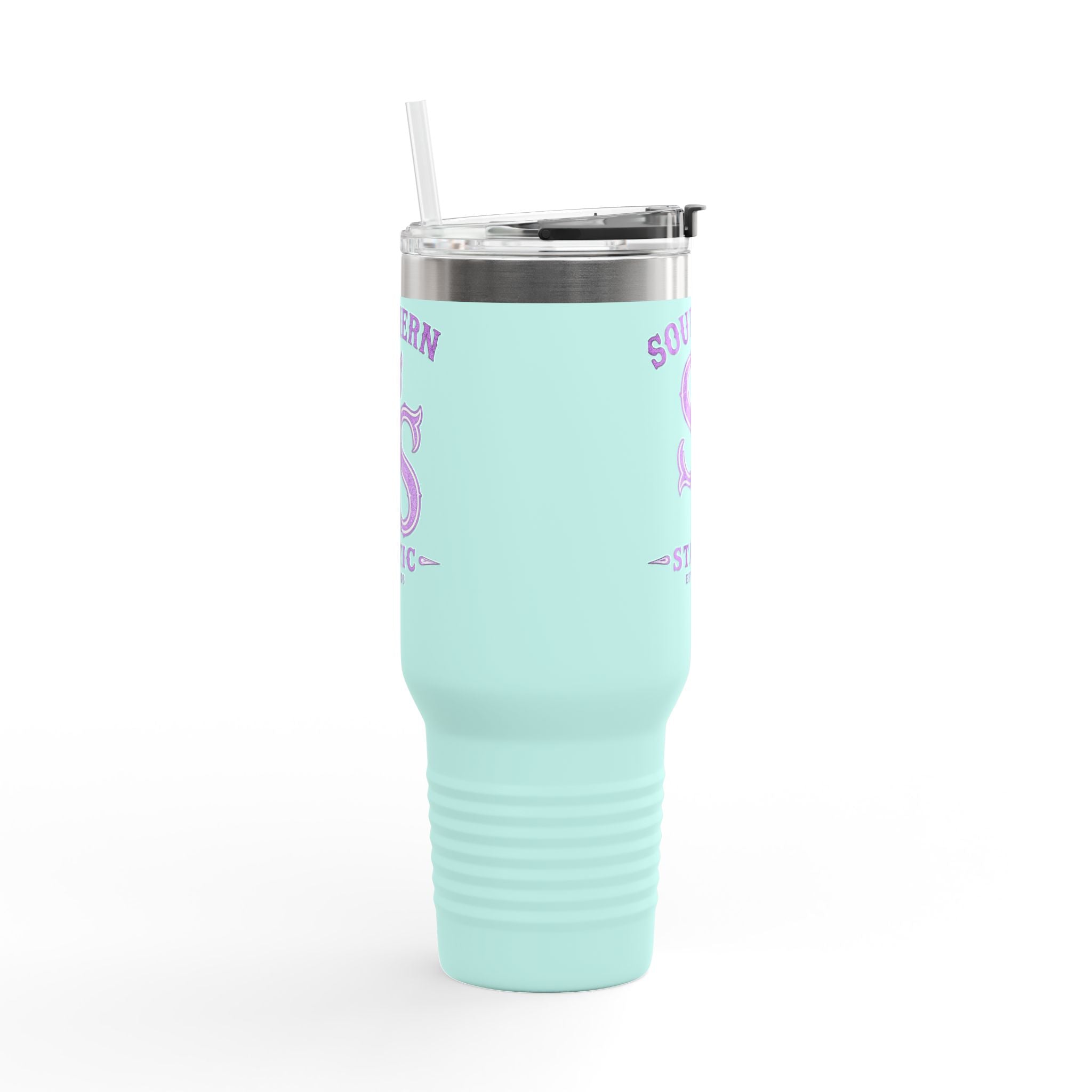40oz Insulated Travel Mug — Southern Static Logo Stainless Tumbler