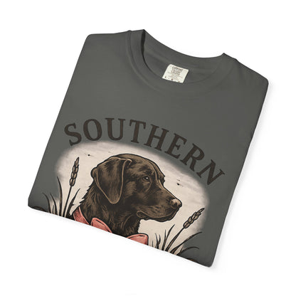 Southern Static Labrador Graphic T-Shirt — Vintage Dog Tee