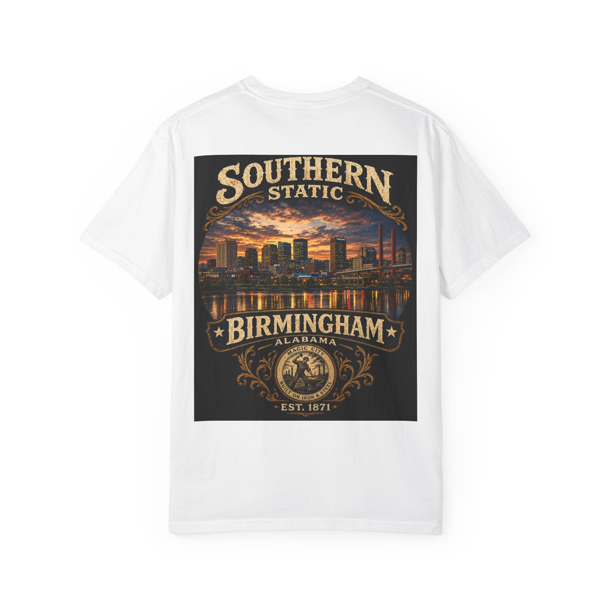 Southern Static Birmingham Skyline T-Shirt