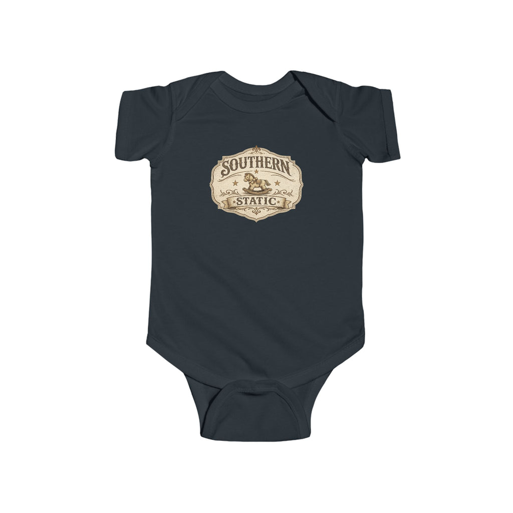 Southern Baby Bodysuit - Vintage 'Southern & Proud' Infant Onesie