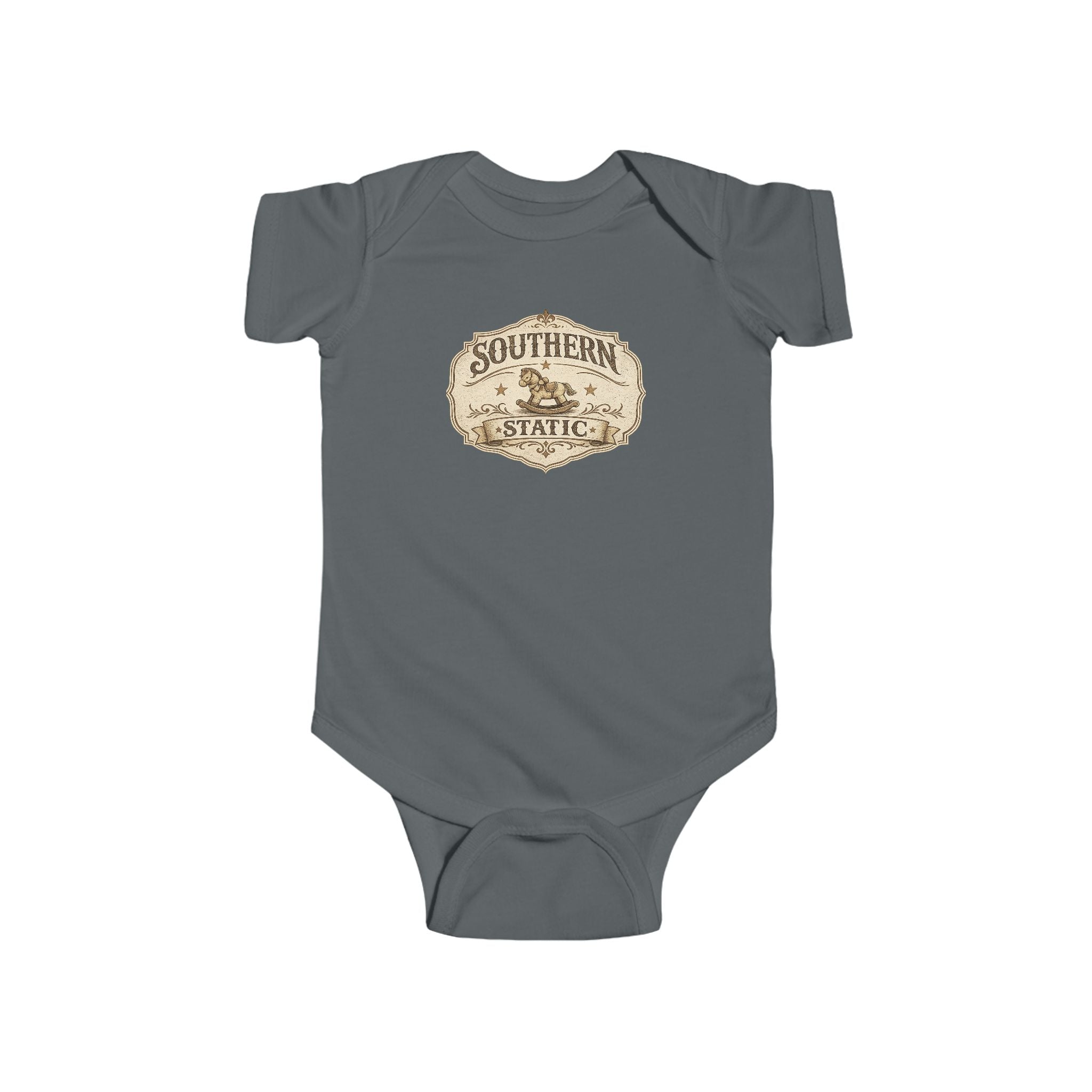 Southern Baby Bodysuit - Vintage 'Southern & Proud' Infant Onesie