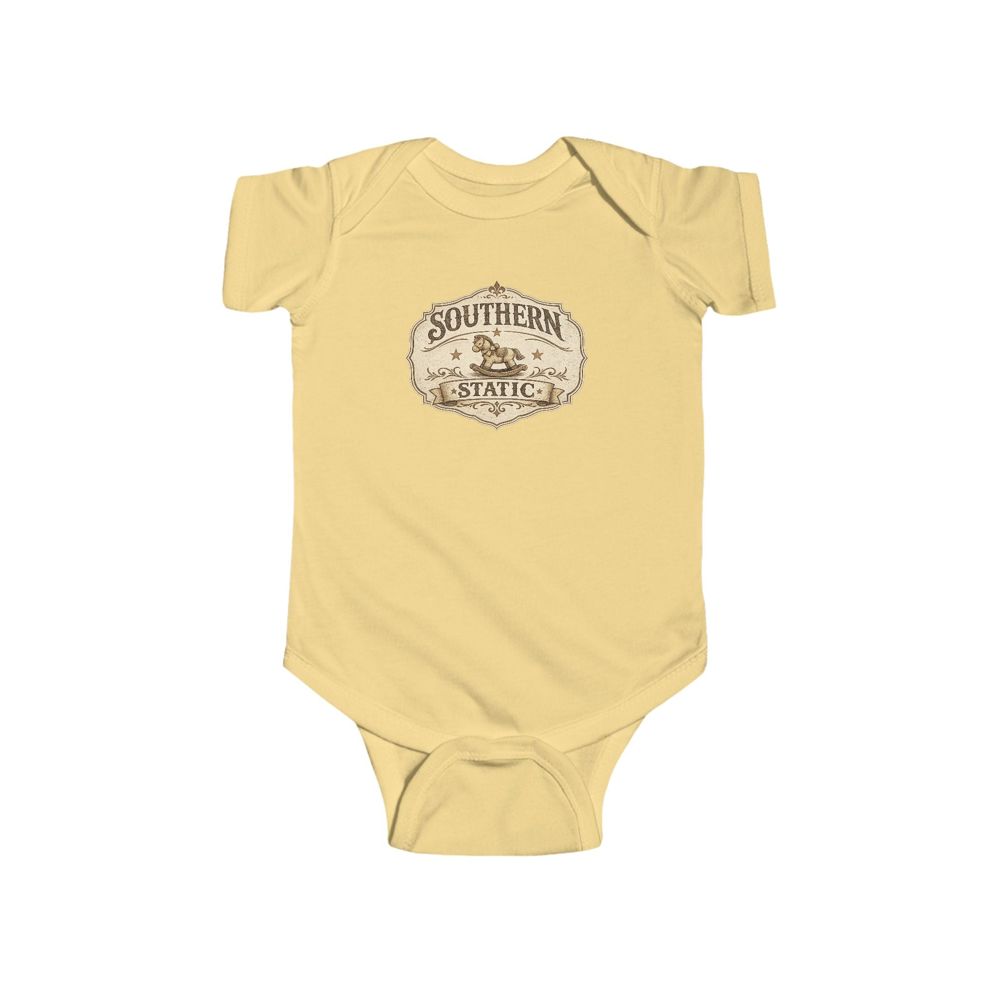 Southern Baby Bodysuit - Vintage 'Southern & Proud' Infant Onesie