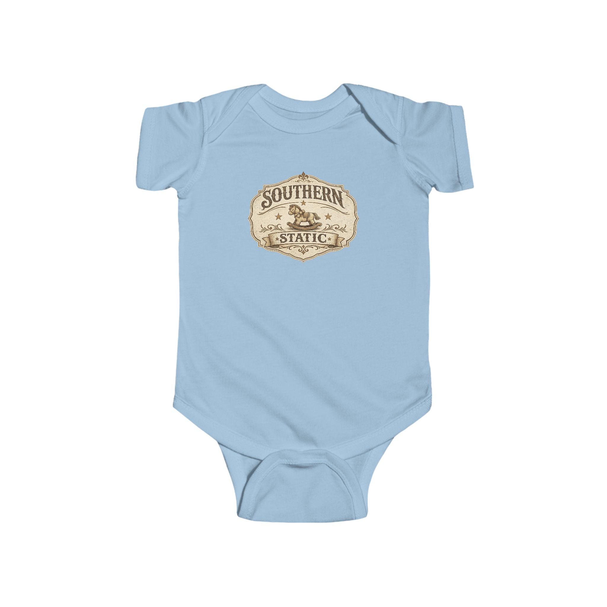 Southern Baby Bodysuit - Vintage 'Southern & Proud' Infant Onesie