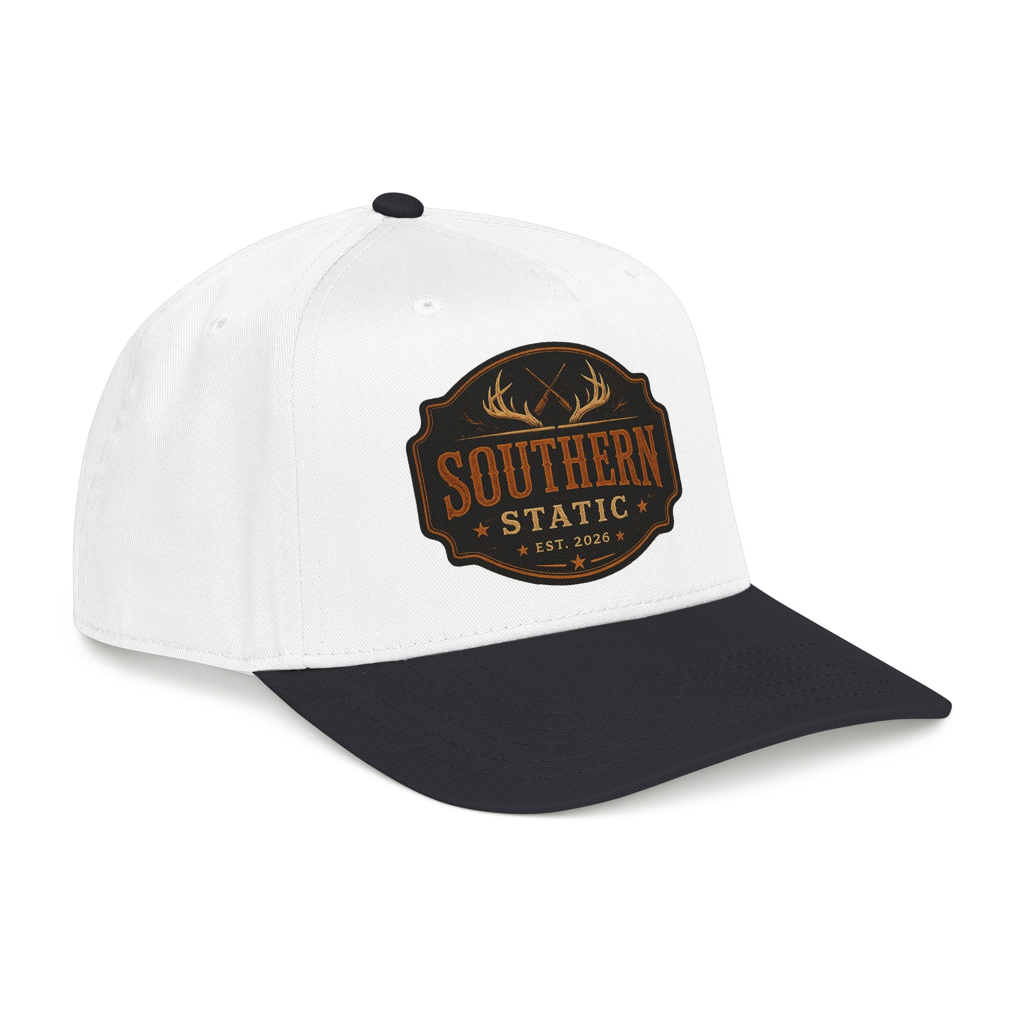 Southern Static Leather Patch Baseball Cap