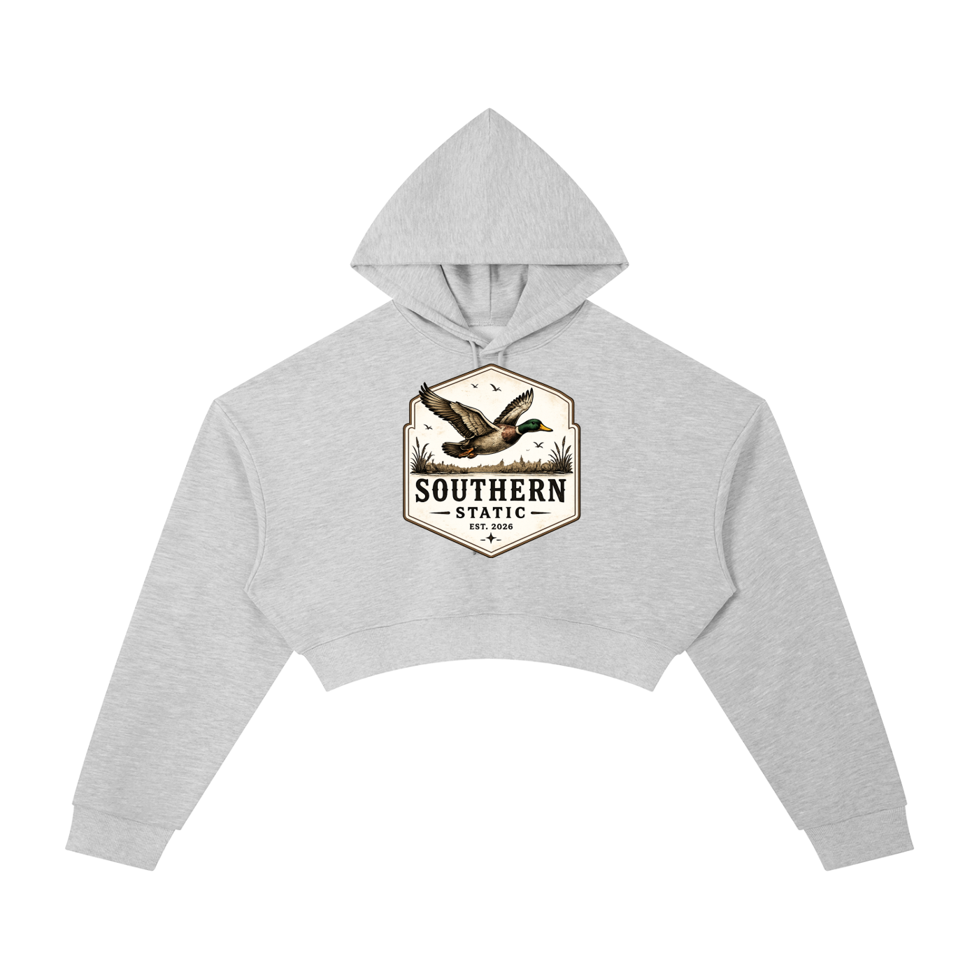 Essential Cropped Hoodie