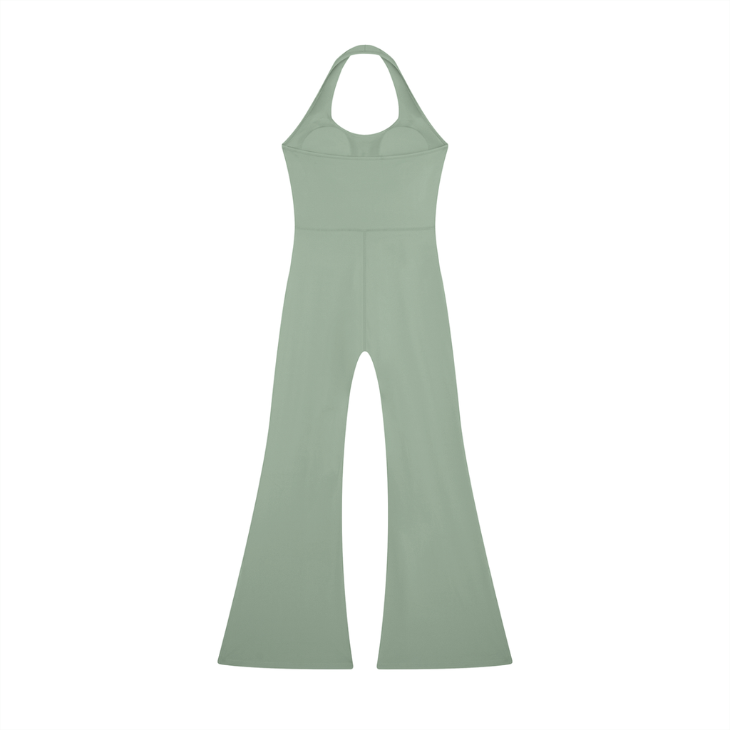 Southern Static Women’s Halter Flared Jumpsuit