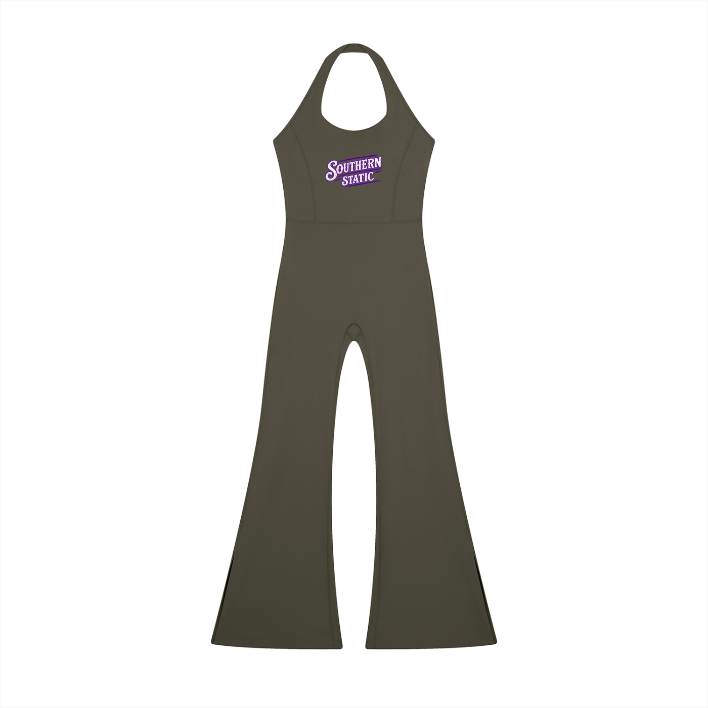 Southern Static Women’s Halter Flared Jumpsuit