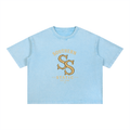 Mineral Wash Boxy Cotton T-Shirt