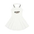 Southern Static Women's Collared Halter A-Line Tennis Dress