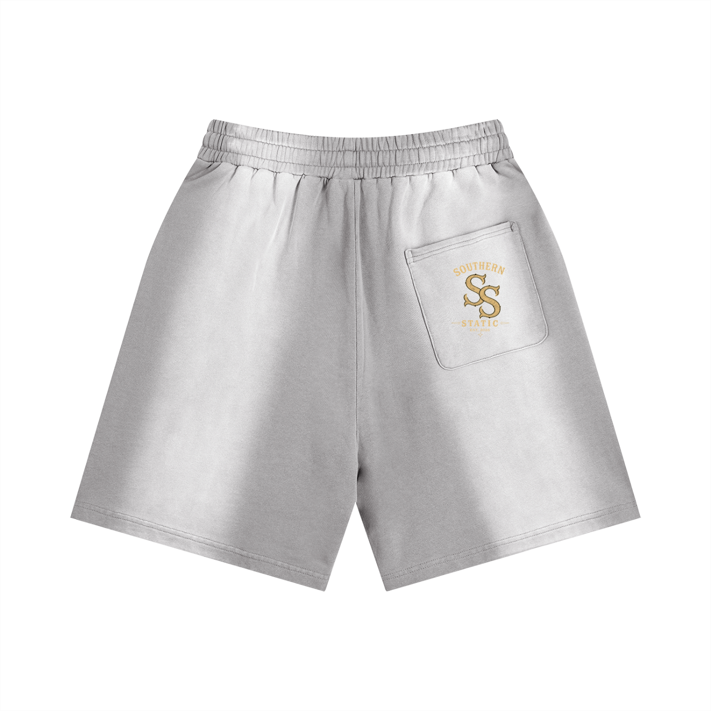 Sun Fade Distressed Shorts