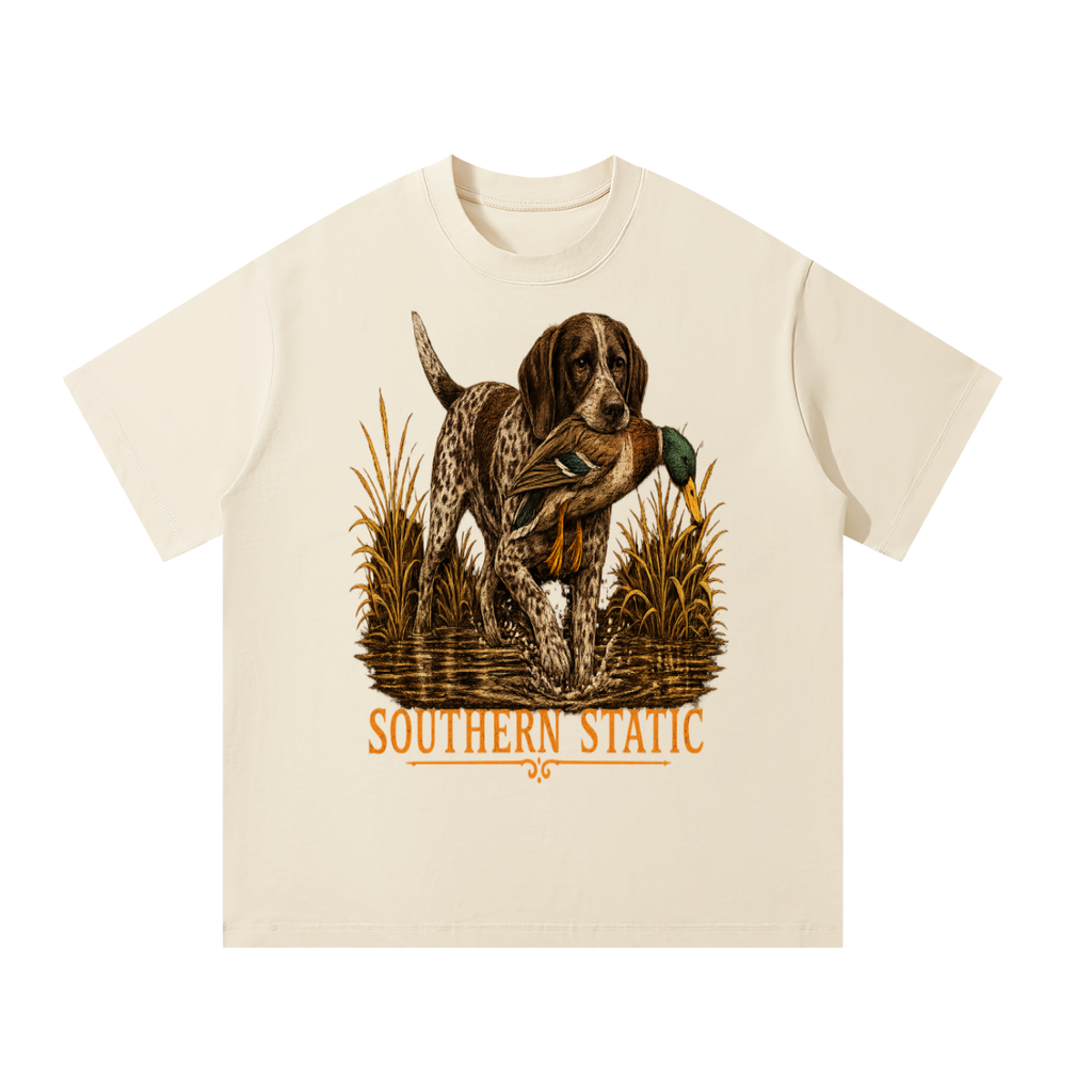 Southern Static: Marsh Retriever Oversized T-Shirt