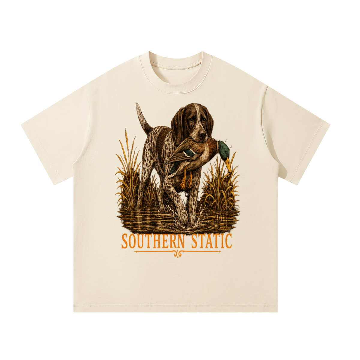Southern Static: Marsh Retriever Oversized T-Shirt