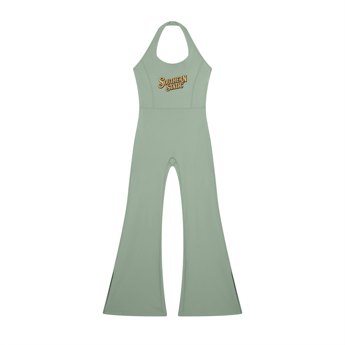 Southern Static Women’s Halter Flared Jumpsuit