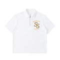 Half-Zip Cotton Polo Shirt